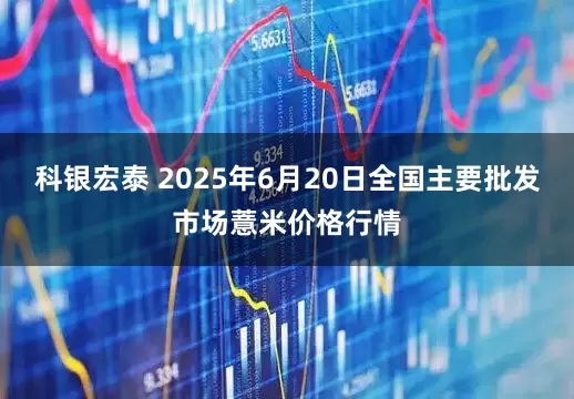 科银宏泰 2025年6月20日全国主要批发市场薏米价格行情