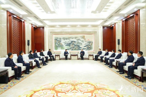 策略大赢家 林武周乃翔会见司法部党组书记、部长贺荣